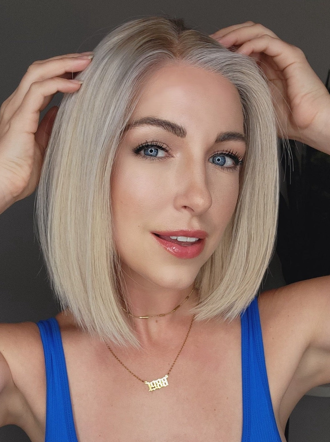 Bianca - Rooted Bright Blonde