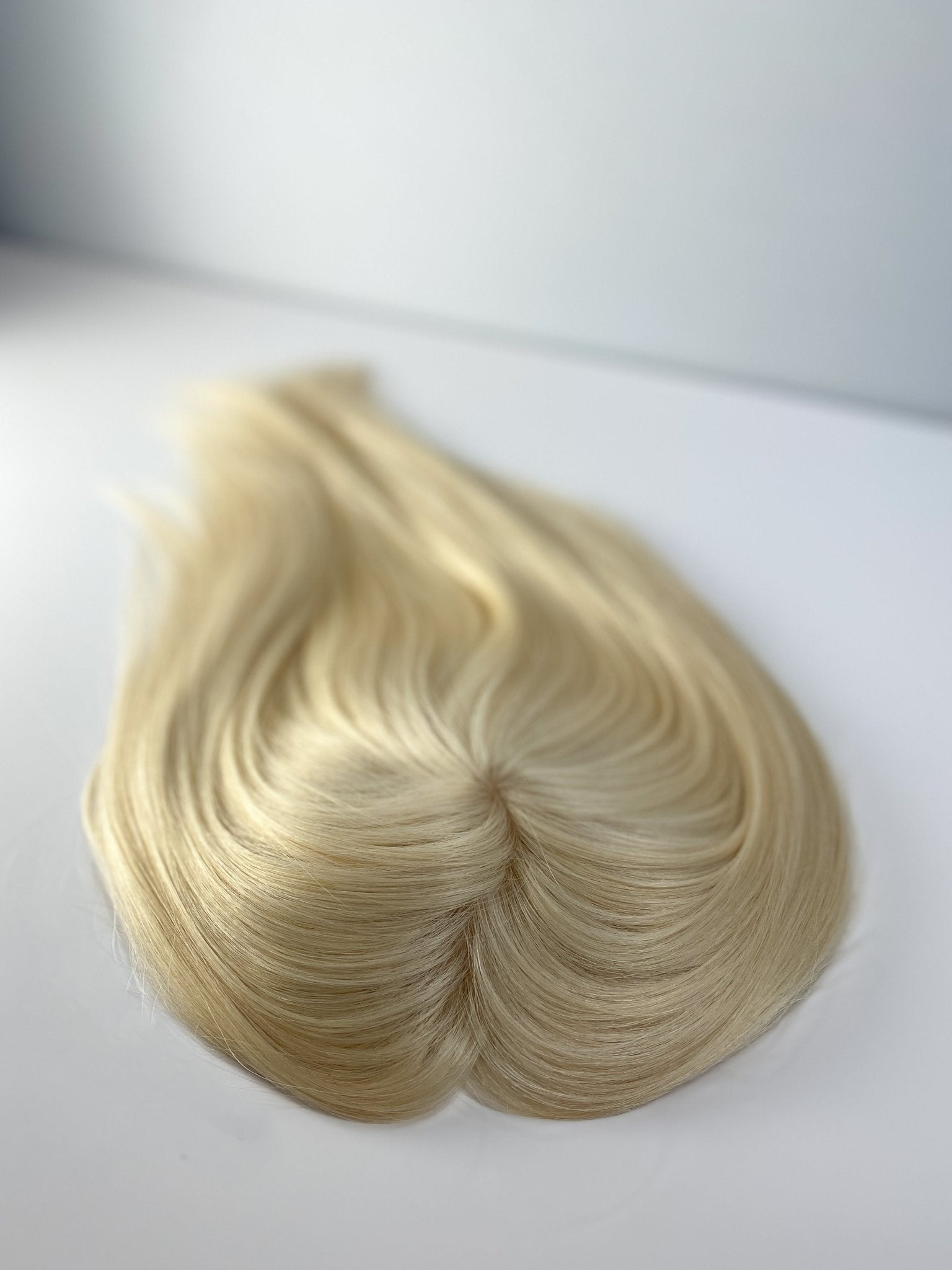 Bright Blonde 6x7 Wefted/Silk Topper - 12 inches - withlovebeautycollective