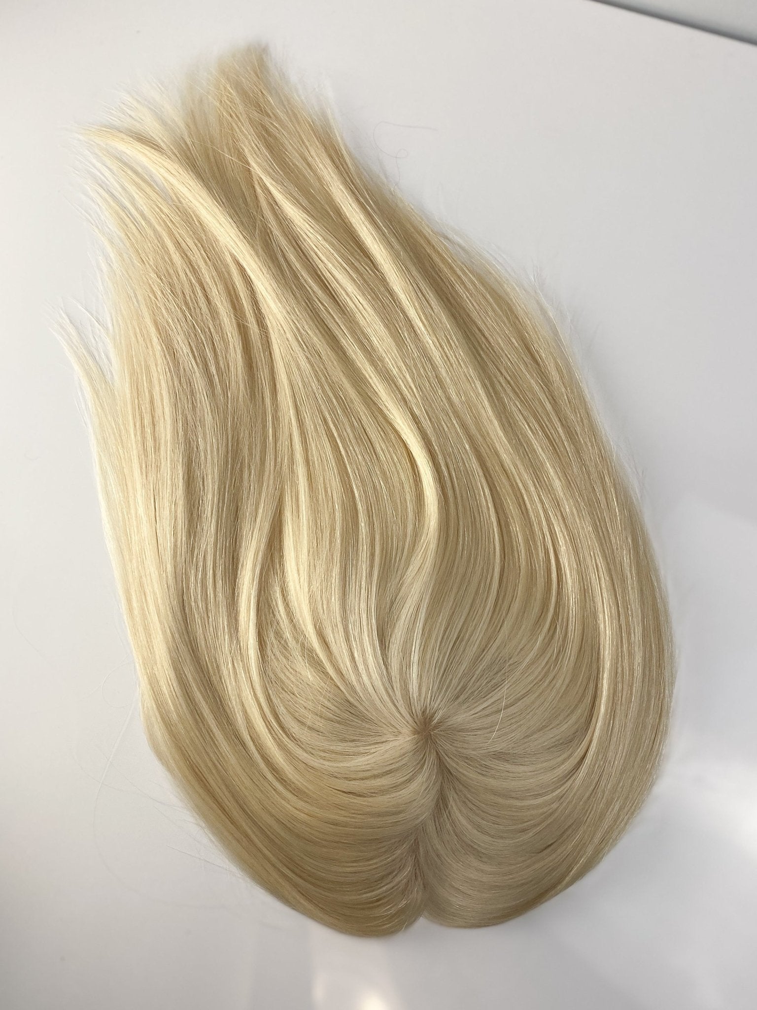 Bright Blonde 6x7 Wefted/Silk Topper - 12 inches - withlovebeautycollective